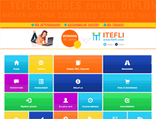 Tablet Screenshot of itefli.com